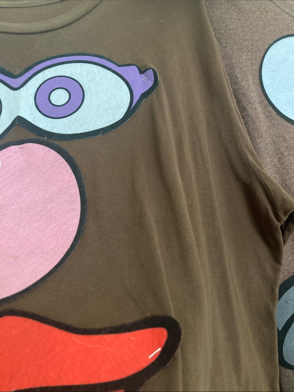 Mr. and Mrs. Potato Head Matching Halloween Costume Handmade XL Toy Story Vibes - Picture 4 of 7